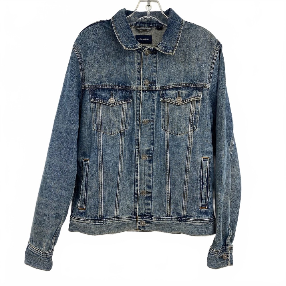 J. Crew Blue Denim Cotton Jacket | Men’s M Regular